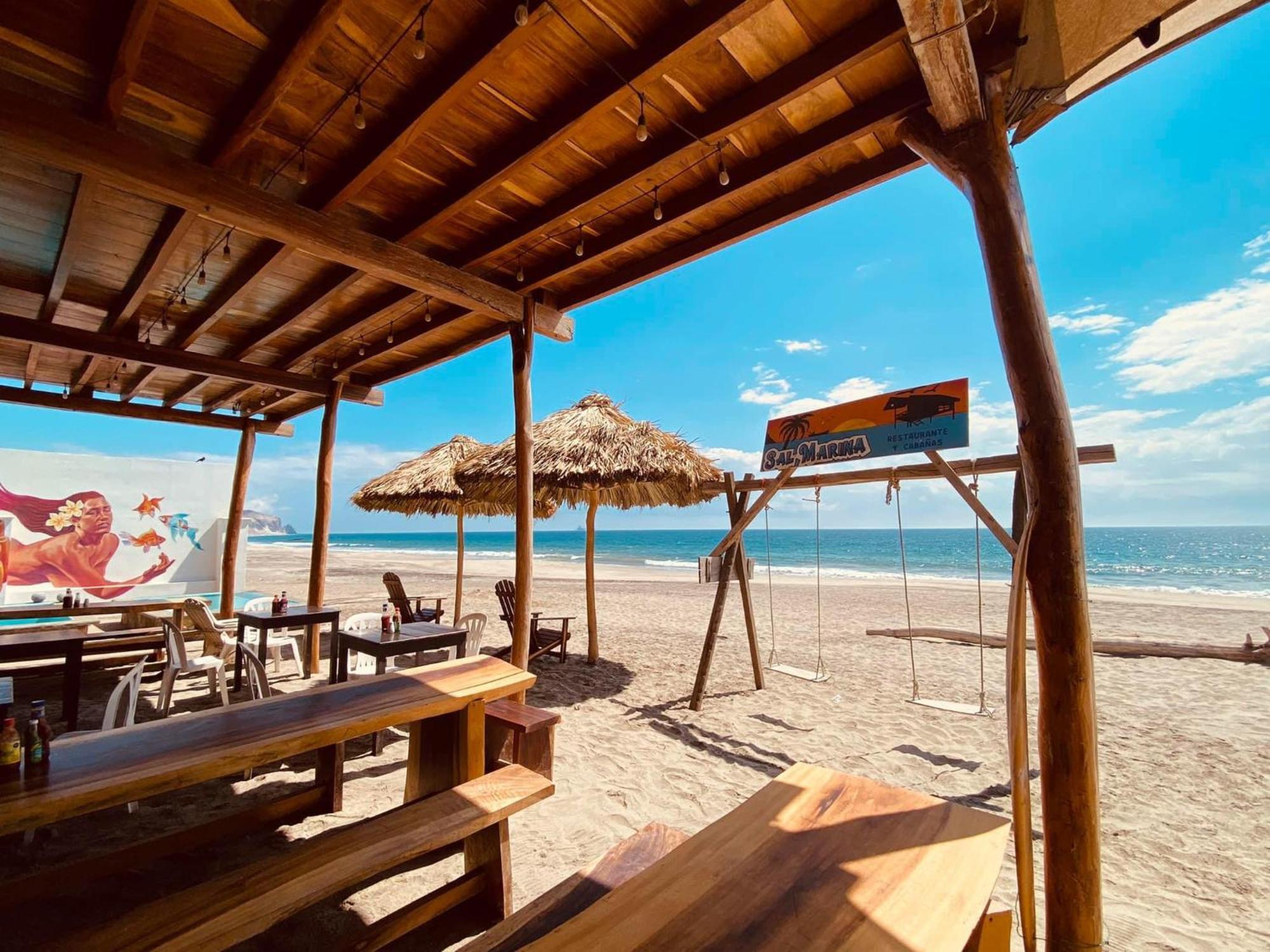 סלינה קרוז Sal Marina Restaurante Y Cabanas מראה חיצוני תמונה